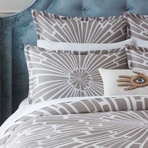 NEW Jonathan Adler Sateen Sham Single Sunburst Standard Pillow